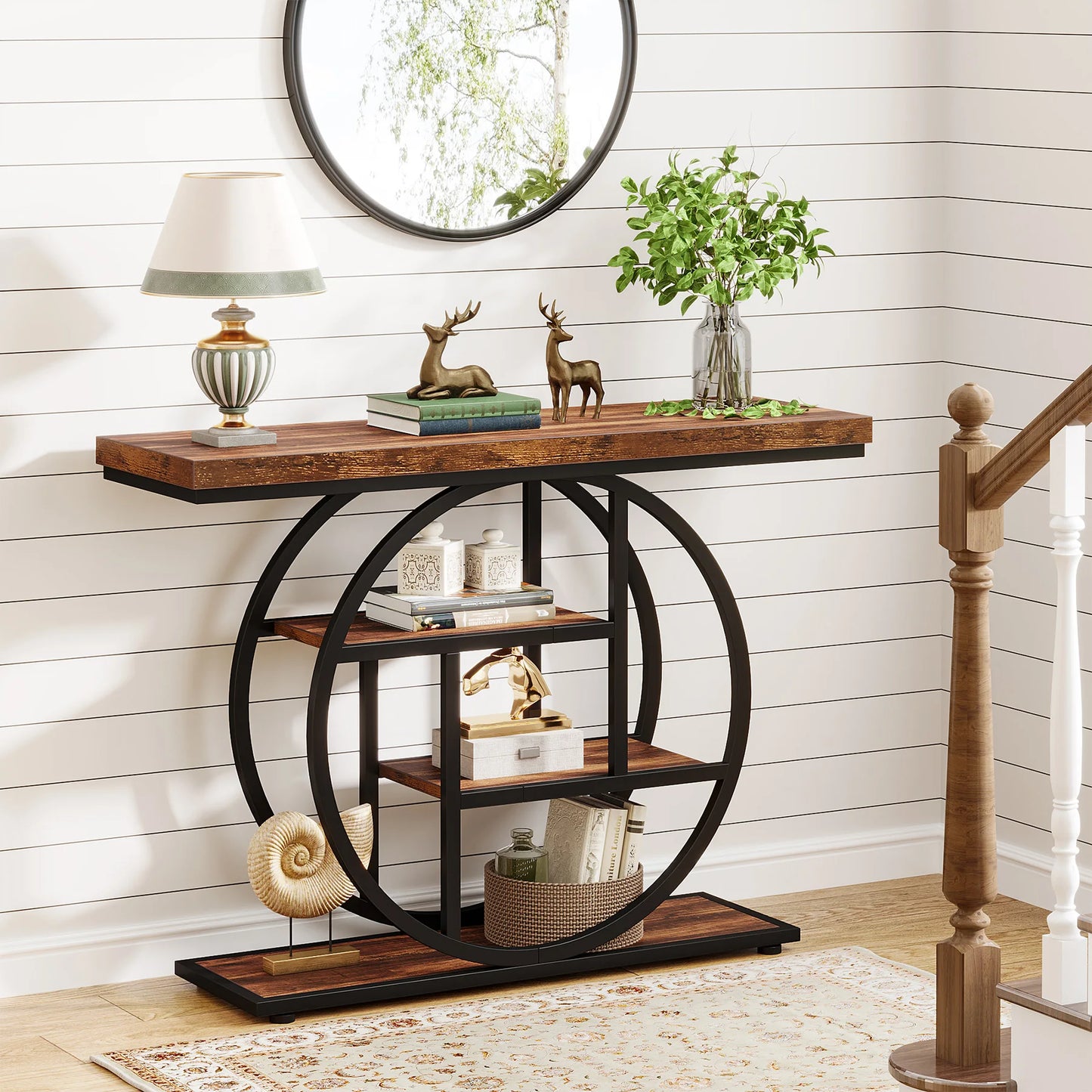 4-Tier Entryway Table,