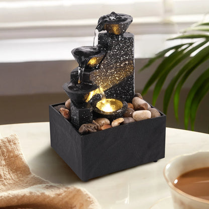 Waterfall Art Fountain Desktop Decoration