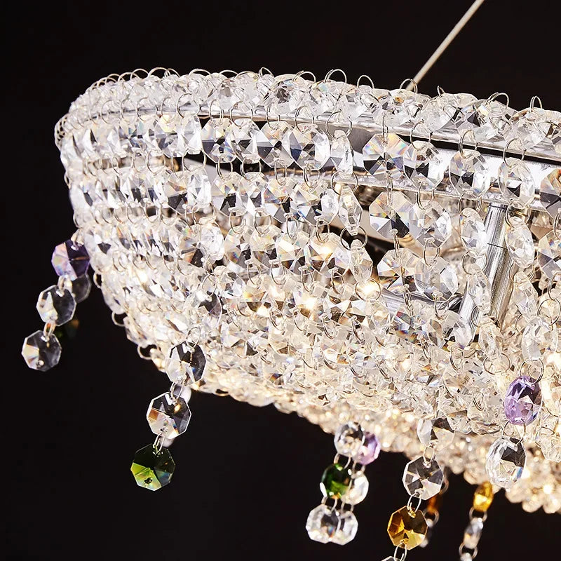 Nordic Luxury Crystal LED Chandelier
