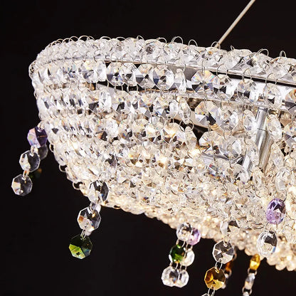 Nordic Luxury Crystal LED Chandelier
