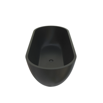 69" Luxury Terrazzo Concrete Freestanding & Shower Bathtub