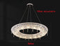 Nordic Luxury Crystal LED Chandelier
