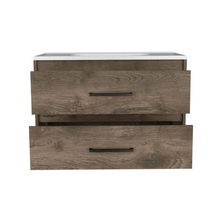 Cardova Floating Vanity Bathroom with Two-Drawers
