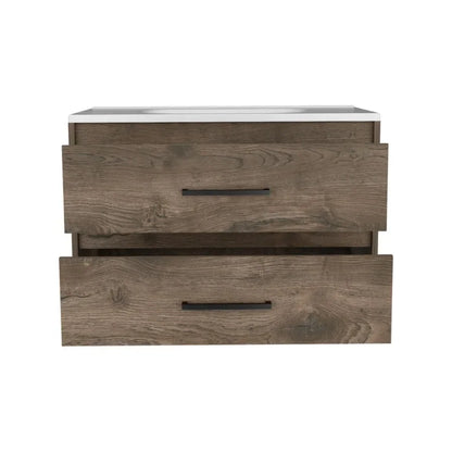 Cardova Floating Vanity Bathroom with Two-Drawers