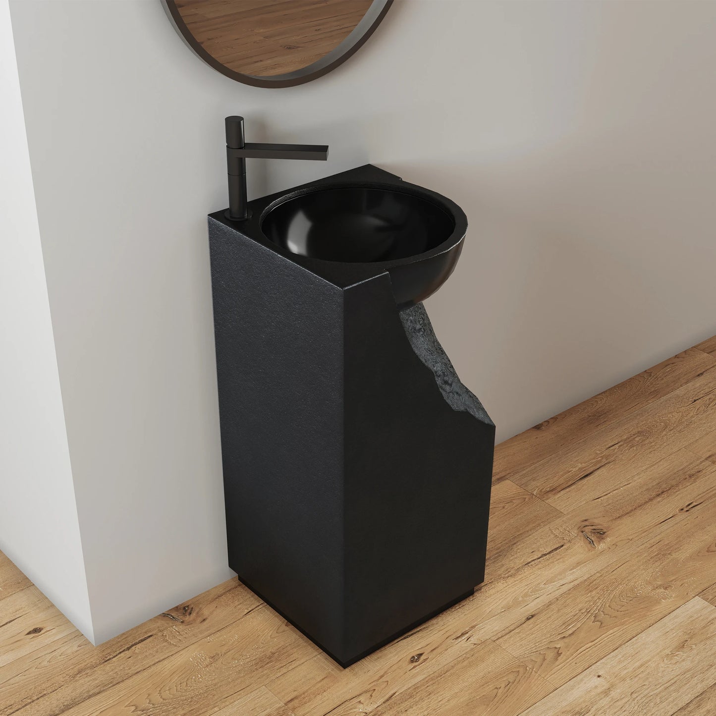 Elegant Black Wash Basin