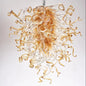 LONGREE Art glass Chandelier Cobalt Blue