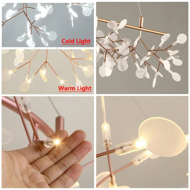 Nordic Modern Firefly Chandeliers