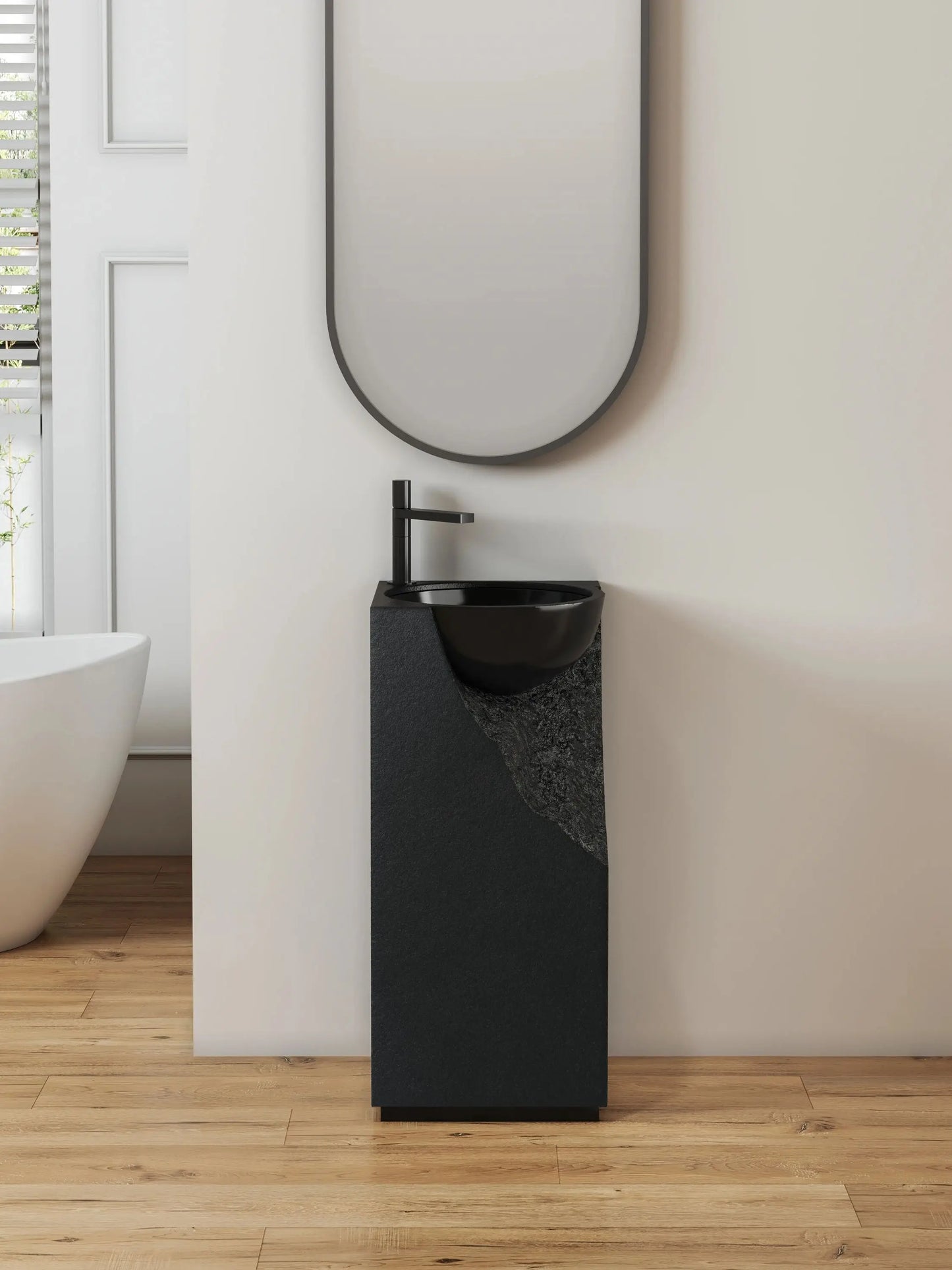 Elegant Black Wash Basin