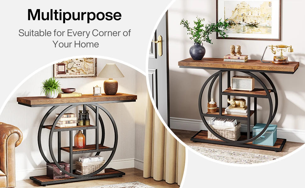 4-Tier Entryway Table,