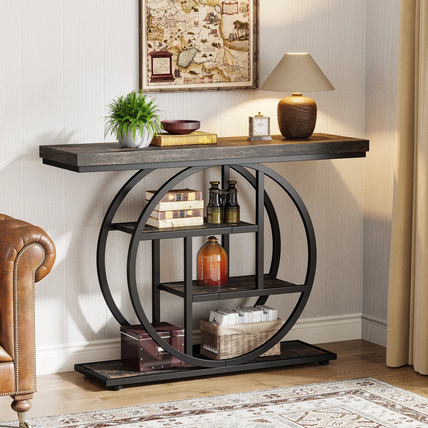 4-Tier Entryway Table,