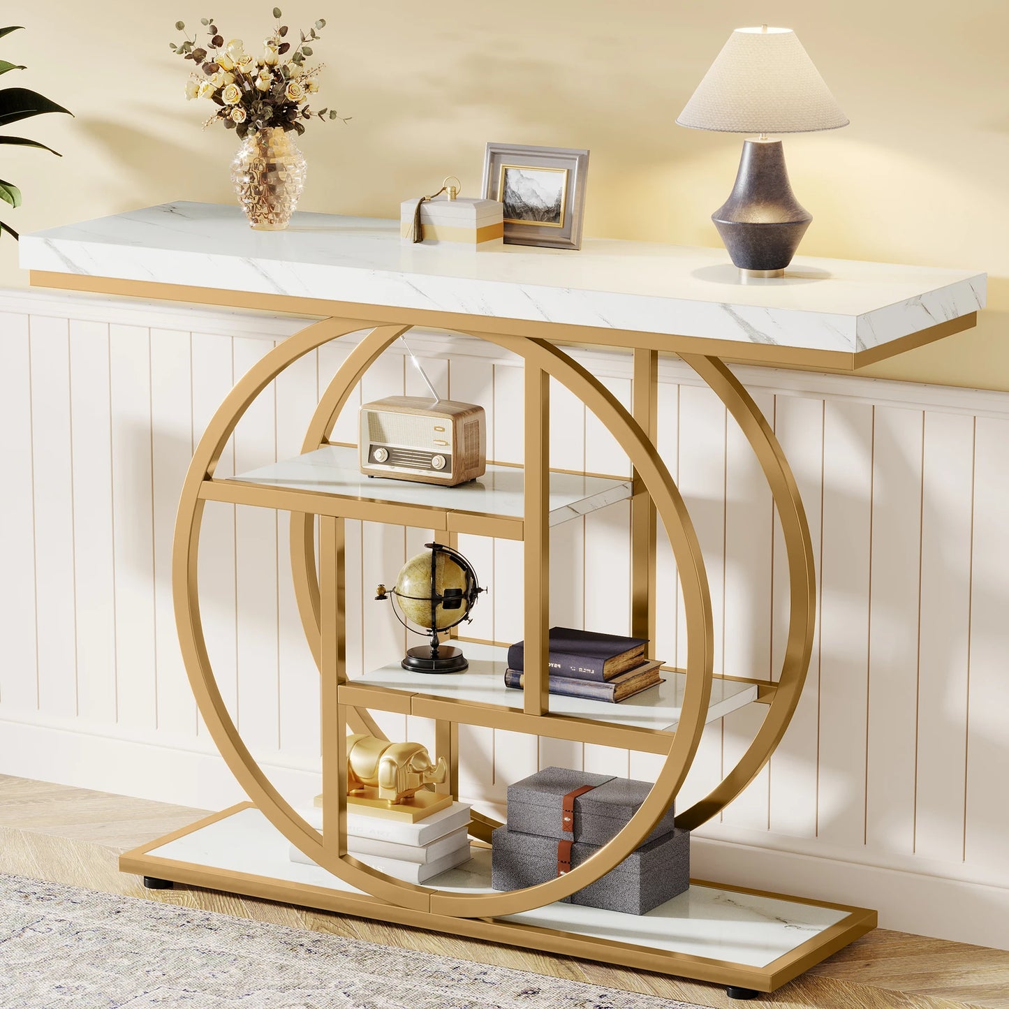 4-Tier Entryway Table,