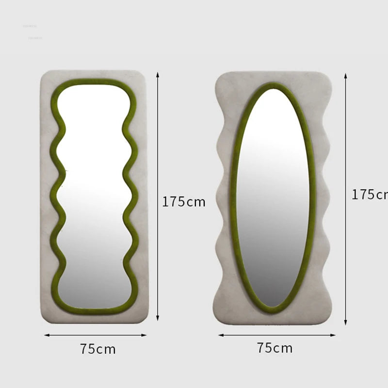 Luxury Wave Shaped Mirror