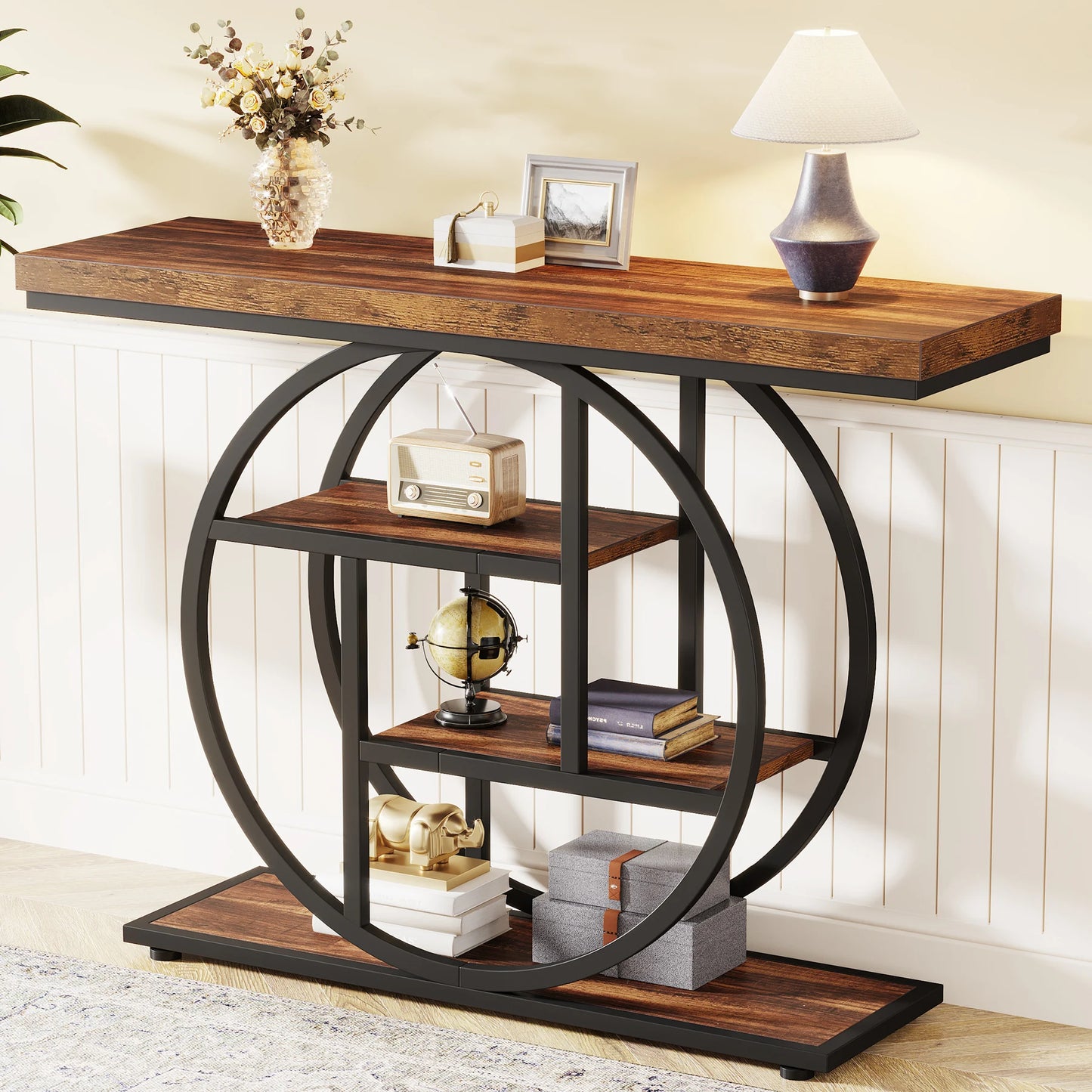 4-Tier Entryway Table,