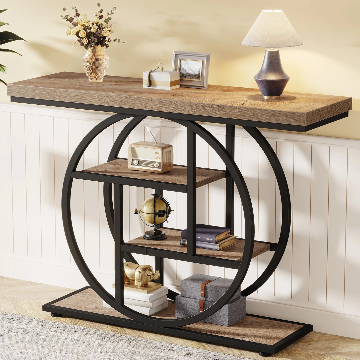 4-Tier Entryway Table,