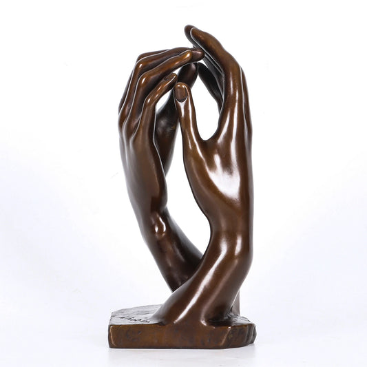 Bronze Hands Sculpture