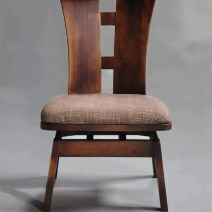 Japanese Style Solid Wood Carousel Chair