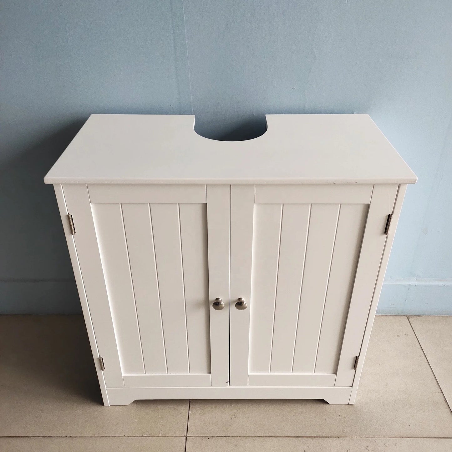Modern White Bathroom Vanity Cabinet
