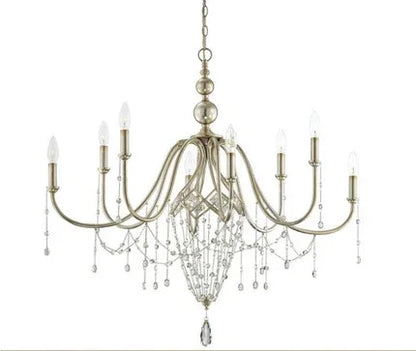 French Antique Crystal Chandelier