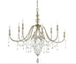 French Antique Crystal Chandelier