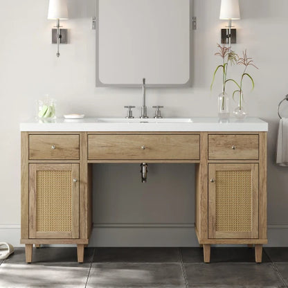 60 Inch Bathroom Vanity with SMC Sink