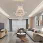Contemporary Gold Luxury Crystal Chandeliers