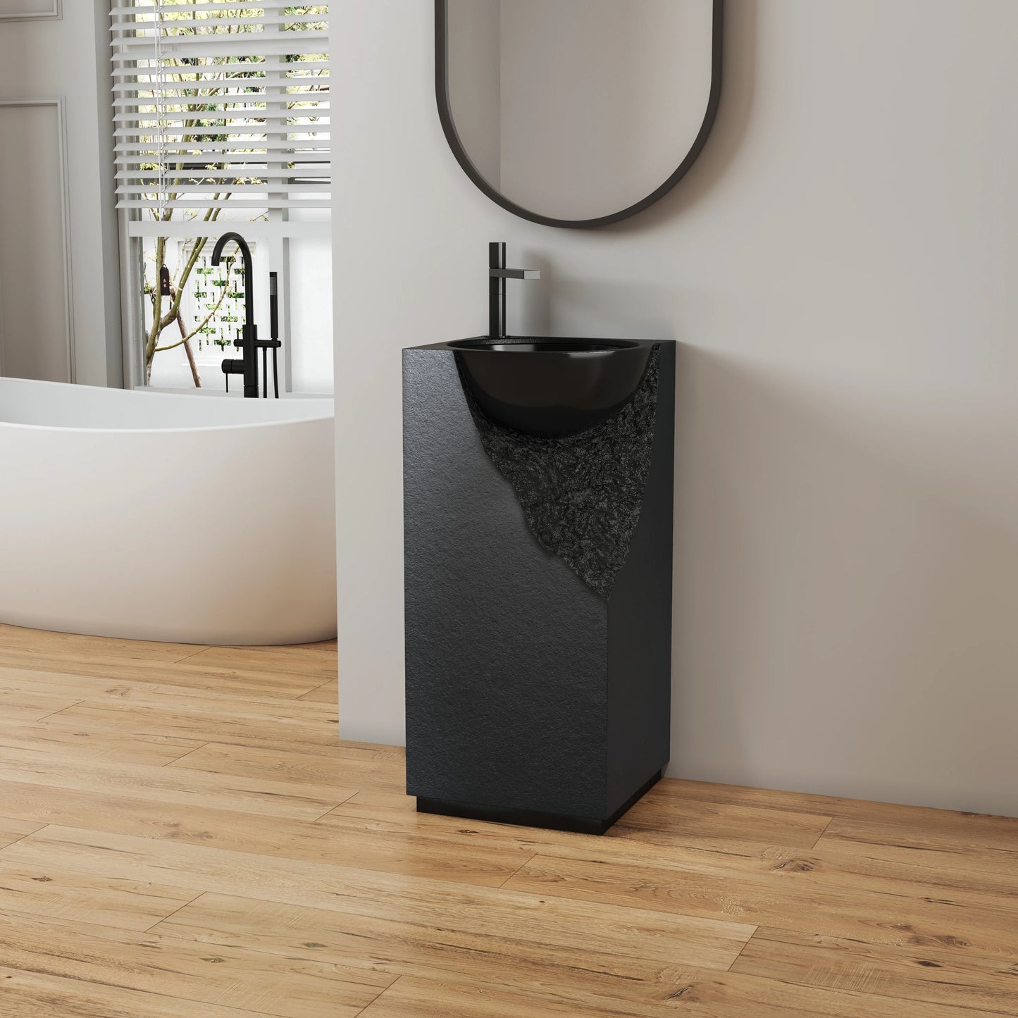 Elegant Black Wash Basin