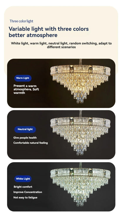 Luxury Crystal Hanging Chandelier