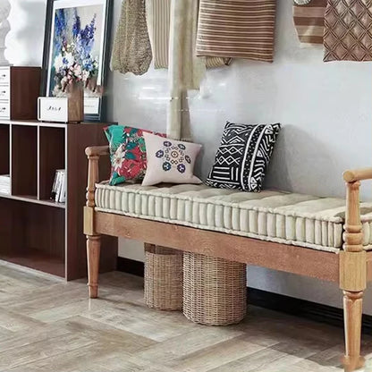 Wooden Modern Step Stool Bench Seat