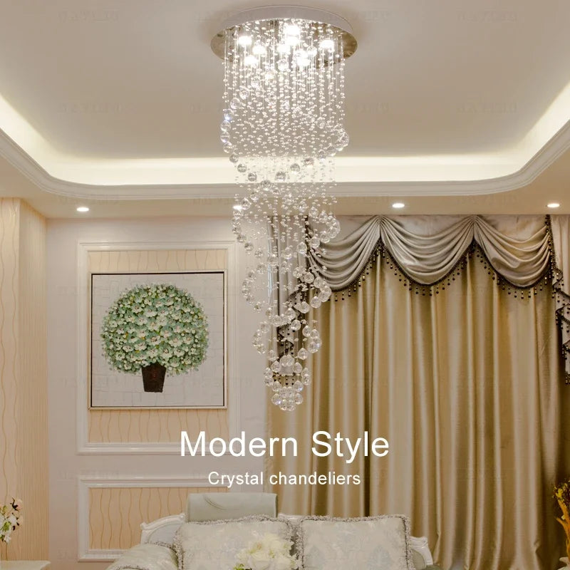 Modern LED Crystal Chandelier