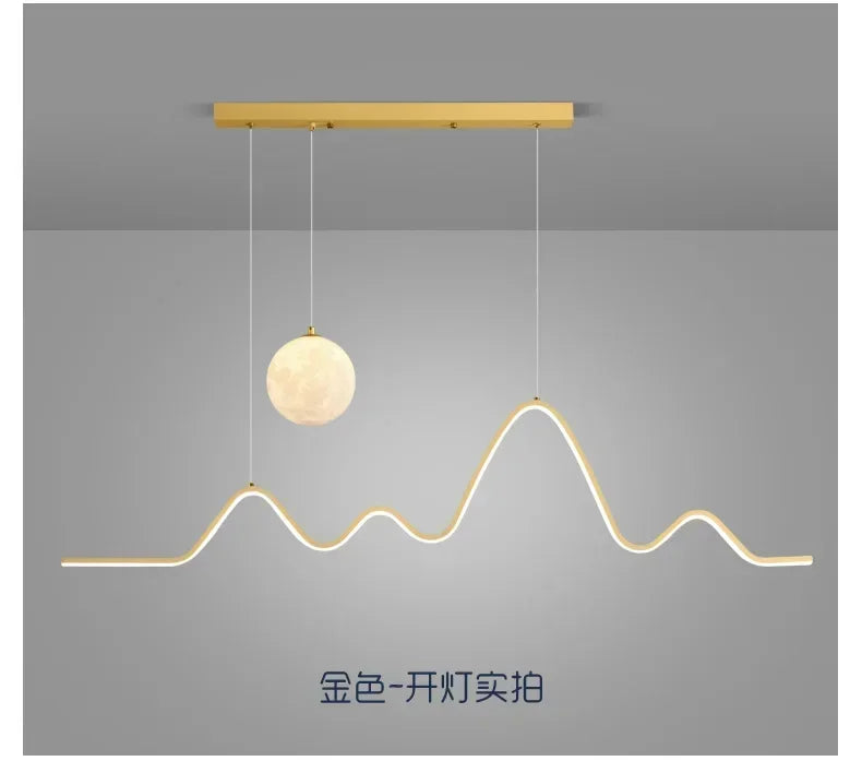 Luxury Modern Moonlight Creative Pendant Chandeliers