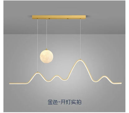 Luxury Modern Moonlight Creative Pendant Chandeliers