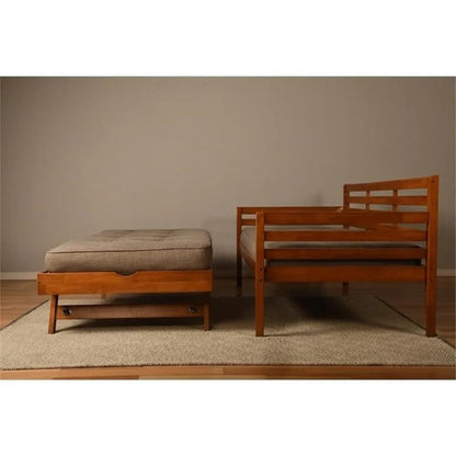 Daybed in Mahogany Wood -Twin to King Size