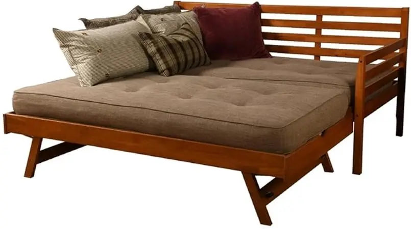 Daybed in Mahogany Wood -Twin to King Size