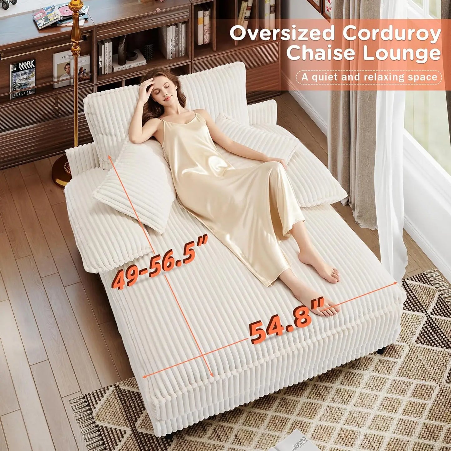 Oversized Chaise Lounge Chair