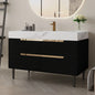 35.4" Modern Bathroom Vanity with Undermount Sink
