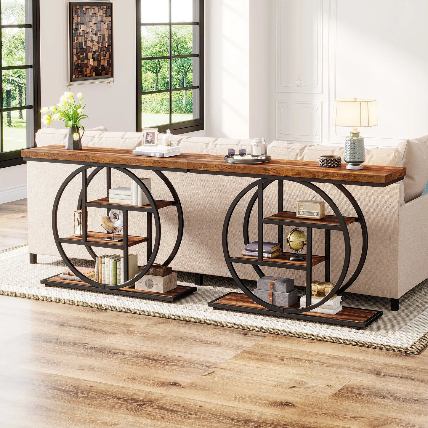 4-Tier Entryway Table,