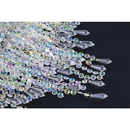 3 Tiers Acrylic Beaded Chandelier