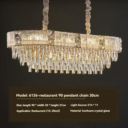 Luxury Crystal Hanging Chandelier