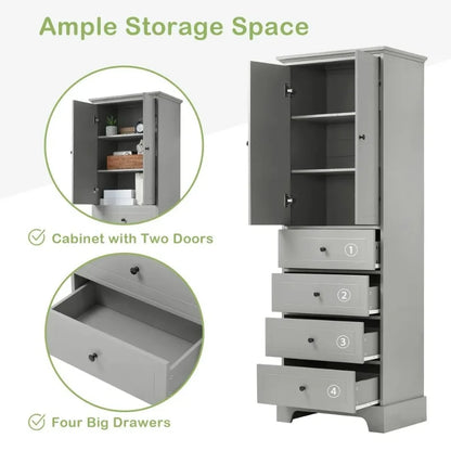 Bathroom Organizers Dresser Cabinet