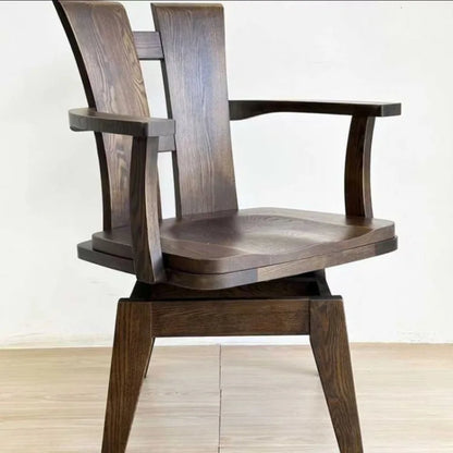 Japanese Style Solid Wood Carousel Chair