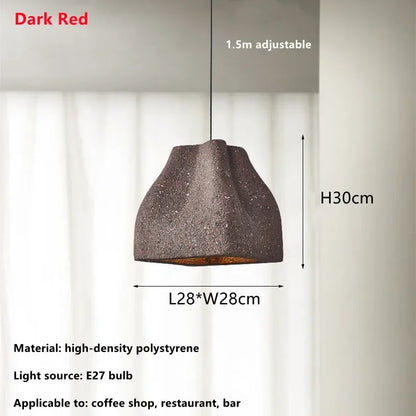 Japanese Style Wabi-sabi LED Pendant Lamp Chandelier