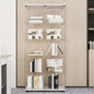 Glass Display Cabinet with 5 Shelves